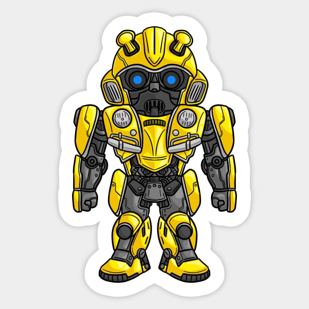 Bumblebee transformer stickers sale